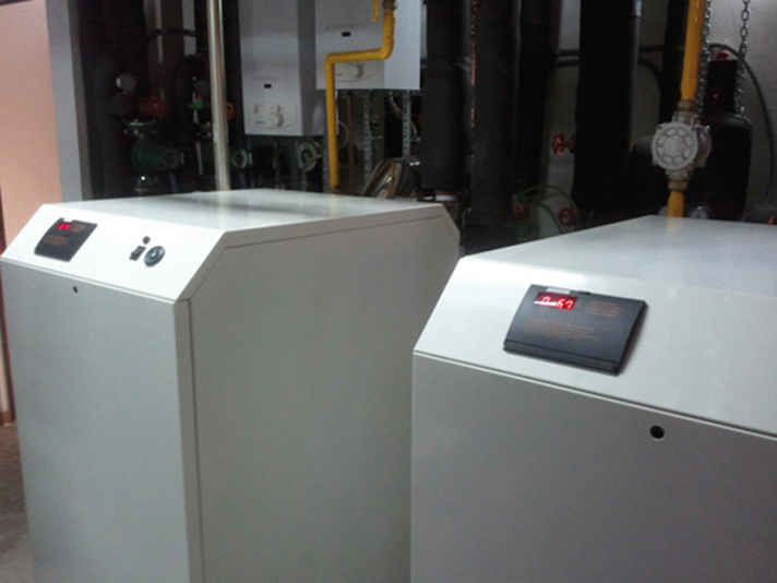 Chaffoteaux, en una instalación de calefacción en un Instituto de Málaga