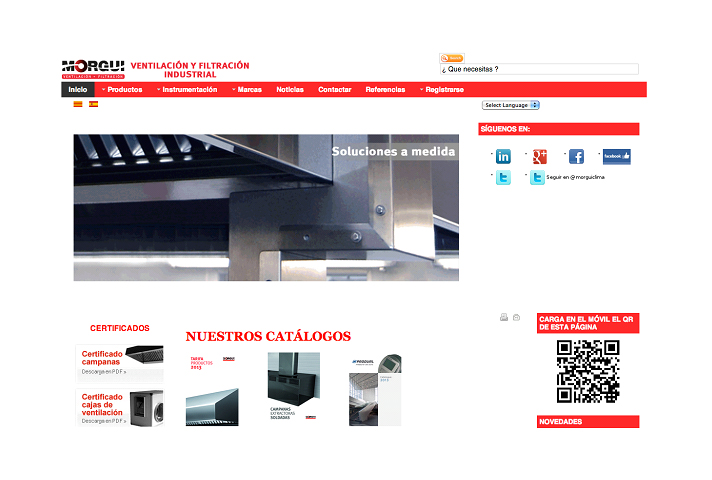 Morgui Clima estrena nuevas webs