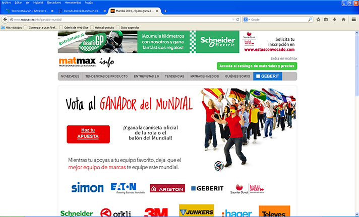 A través de matmax puedes participar en “¿Quién ganará el Mundial?” 