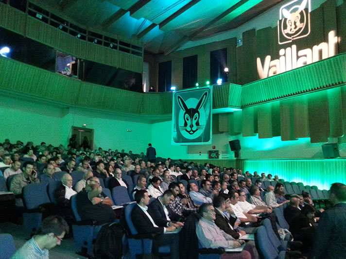 Vaillant muestra sus novedades en Madrid a más de 250 profesionales 