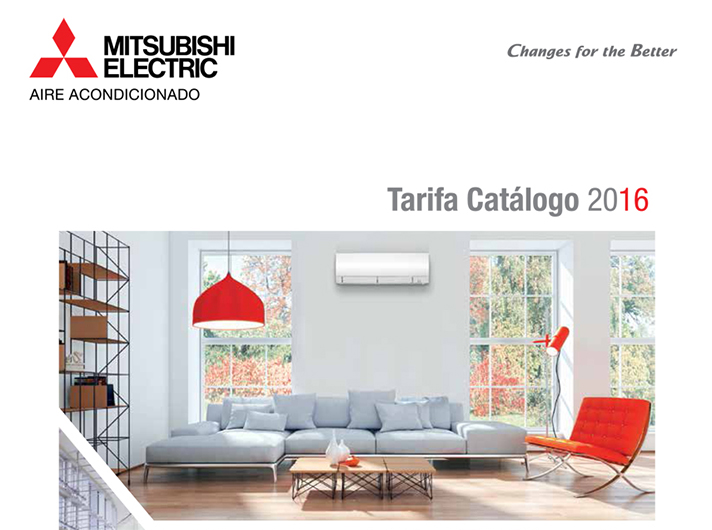 Tarifa Catálogo 2016 de Mitsubishi Electric