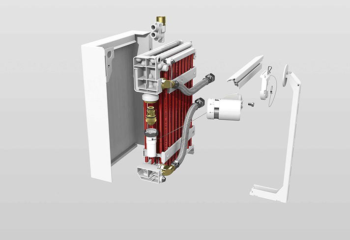 Zehnder Zmart, un radiador diseñado para calderas de condensación
