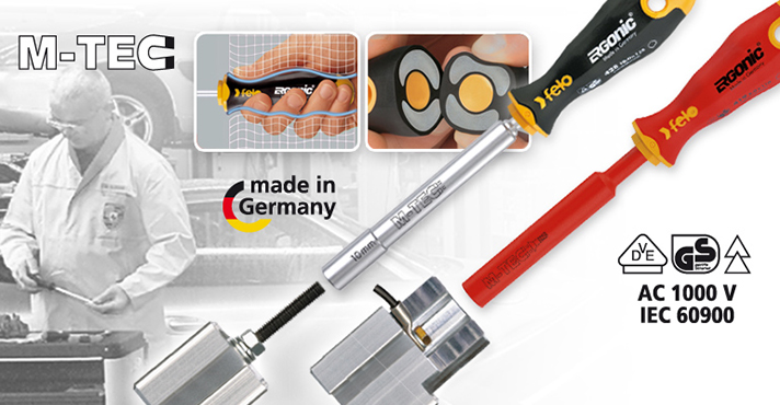 Destornilladores de vaso Felo M-TEC