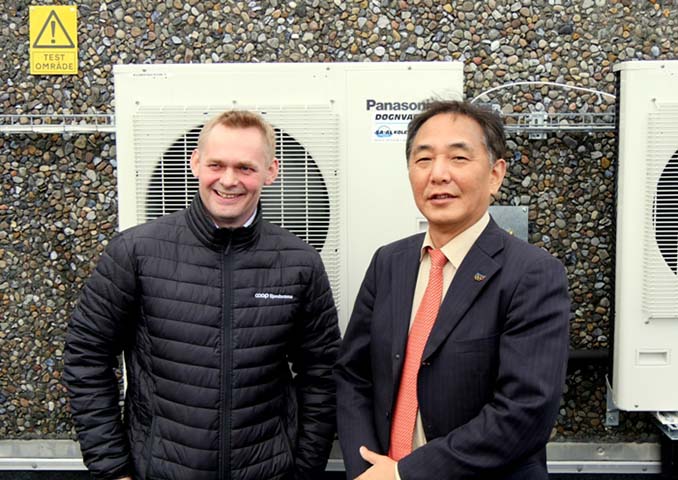 Panasonic impulsa la innovación en eficiencia energética con un proyecto piloto en Dinamarca de unidades de CO2