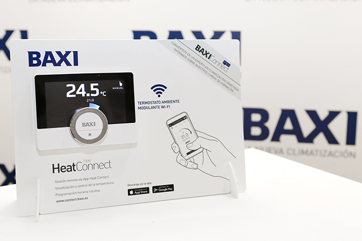 Termostato modulante Wi-Fi Heat Connect de Baxi