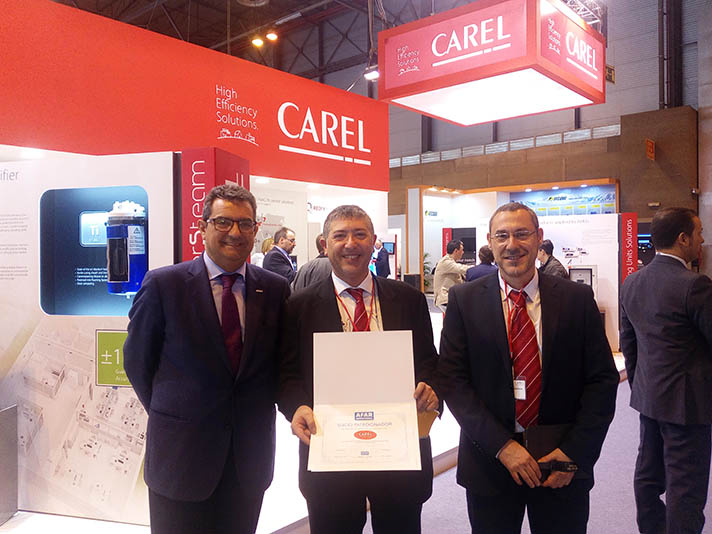 Carel recibe el Diploma acreditativo de Socio Patrocinador de AFAR