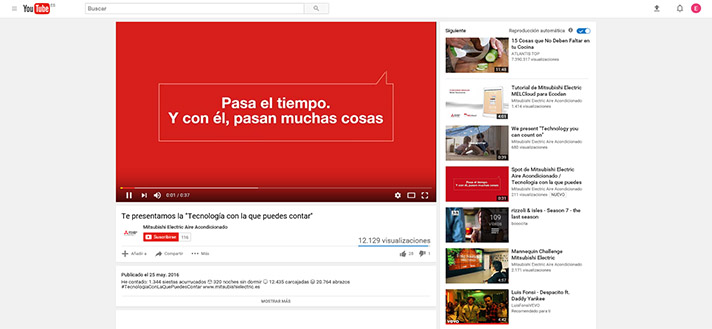 Mitsubishi Electric lanza su campaña de televisión