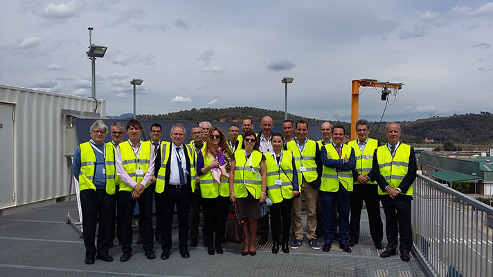 Fabrisolia, el Centro de Excelencia mundial en energía solar térmica de Baxi, recibe a una delegación de Esade Alumni