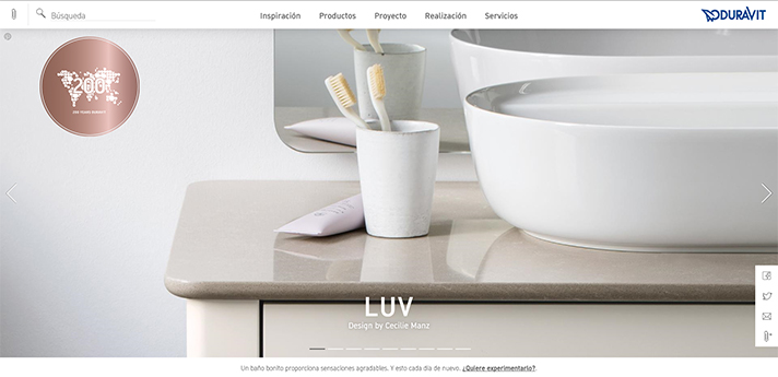 Duravit estrena página web